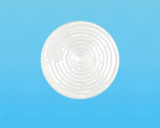 Flashing lampshade with single light